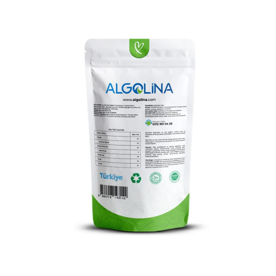 Algolina Spirulina Tozu 100 Gr (Spirulina Powder)